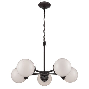 Beckett 26'' Wide 5-Light Chandelier - Oil Rubbed Bronze CN120521 Thomas