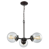 Thomas Beckett 22'' Wide 3-Light Chandelier