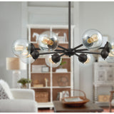 Beckett 37'' Wide 8-Light Chandelier - Oil Rubbed Bronze CN129821 Thomas