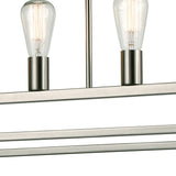 Williamsport 37'' Wide 5-Light Linear Chandelier - Brushed Nickel CN150522 Thomas