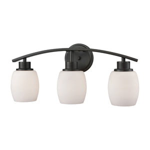 Casual Mission 20'' Wide 3-Light Vanity Light - Oil Rubbed Bronze CN170311 Thomas