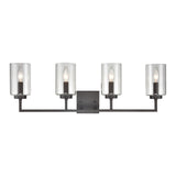 West End 29.75'' Wide 4-Light Vanity Light - Oil Rubbed Bronze CN240141 Thomas