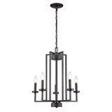 Thomas West End 20'' Wide 5-Light Chandelier