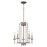 West End 20'' Wide 5-Light Chandelier - Brushed Nickel CN240522 Thomas