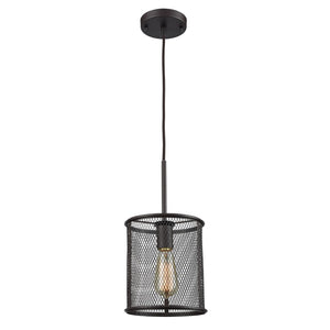 Williamsport 8'' Wide 1-Light Mini Pendant - Oil Rubbed Bronze CN250151 Thomas