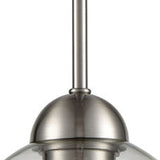 Astoria 6'' Wide 1-Light Mini Pendant - Brushed Nickel CN280152 Thomas