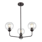 Boman 23'' Wide 3-Light Chandelier - Oil Rubbed Bronze CN280327 Thomas