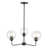 Boman 23'' Wide 3-Light Chandelier - Oil Rubbed Bronze CN280327 Thomas