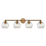 Astoria 35'' Wide 4-Light Vanity Light - Satin Gold CN280415 Thomas