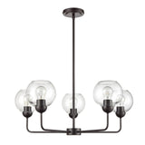 Boman 28'' Wide 5-Light Chandelier - Oil Rubbed Bronze CN280527 Thomas