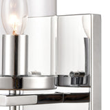 Oakland 12'' High 1-Light Sconce - Chrome CN290123 Thomas