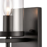 Oakland 12'' High 1-Light Sconce - Black CN290126 Thomas