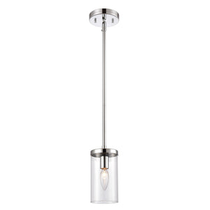 Oakland 4'' Wide 1-Light Mini Pendant - Chrome CN290153 Thomas