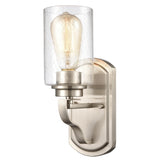 Market Square 12'' High 1-Light Sconce - Brushed Nickel CN300122 Thomas