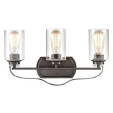 Thomas Market Square 20'' Wide 3-Light Vanity Light