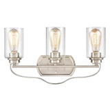 Market Square 20'' Wide 3-Light Vanity Light - Brushed Nickel CN300312 Thomas