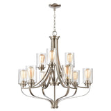 Thomas Market Square 29'' Wide 9-Light Chandelier