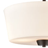 Winslow 15'' Wide 3-Light Semi Flush Mount - Oil Rubbed Bronze CN310281 Thomas