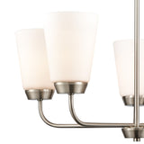 Winslow 25'' Wide 5-Light Chandelier - Brushed Nickel CN310522 Thomas