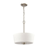 Winslow 15'' Wide 3-Light Pendant - Brushed Nickel CN310842 Thomas