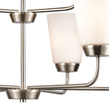 Winslow 30'' Wide 9-Light Chandelier - Brushed Nickel CN310922 Thomas