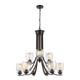 Thomas Calistoga 30.5'' Wide 9-Light Chandelier