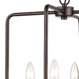 Park Slope 15.75'' Wide 4-Light Pendant - Oil Rubbed Bronze CN330441 Thomas