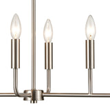 Park Slope 31'' Wide 6-Light Chandelier - Brushed Nickel CN330622 Thomas