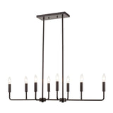 Thomas Park Slope 39'' Wide 8-Light Linear Chandelier