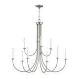 Thomas Meadowview 36'' Wide 9-Light Chandelier