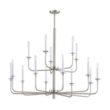 Lexington Green 46'' Wide 15-Light Chandelier - Brushed Nickel CN3415822 Thomas