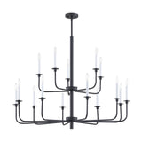 Lexington Green 46'' Wide 15-Light Chandelier - Matte Black CN3415826 Thomas