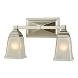 Sinclair 15'' Wide 2-Light Vanity Light - Brushed Nickel CN573211 Thomas