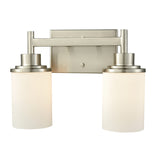 Belmar 13'' Wide 2-Light Vanity Light - Brushed Nickel CN575212 Thomas