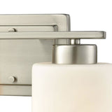 Summit Place 12'' Wide 2-Light Vanity Light - Brushed Nickel CN579212 Thomas