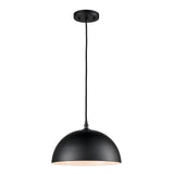 Chelsea 12'' Wide 1-Light Pendant - Black CN700156 Thomas