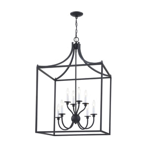 Prescott 24'' Wide 8-Light Chandelier - Matte Black CN700816 Thomas