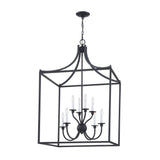 Prescott 24'' Wide 8-Light Chandelier - Matte Black CN700816 Thomas