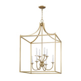 Prescott 24'' Wide 8-Light Chandelier - Warm Brass CN700818 Thomas