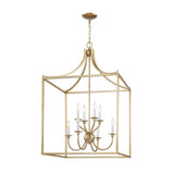 Prescott 24'' Wide 8-Light Chandelier - Warm Brass CN700818 Thomas