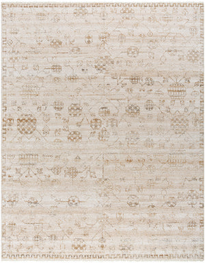 Cannes CNN-2300 9' x 12' Handmade Rug CNN2300-912  Light Silver, Sterling Grey Surya