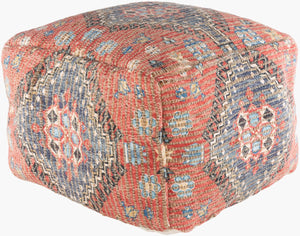 Livabliss Coventry Handcrafted Woven Pouf in Cotton and Jute for Bohemian Living Spaces CNPF001-202014