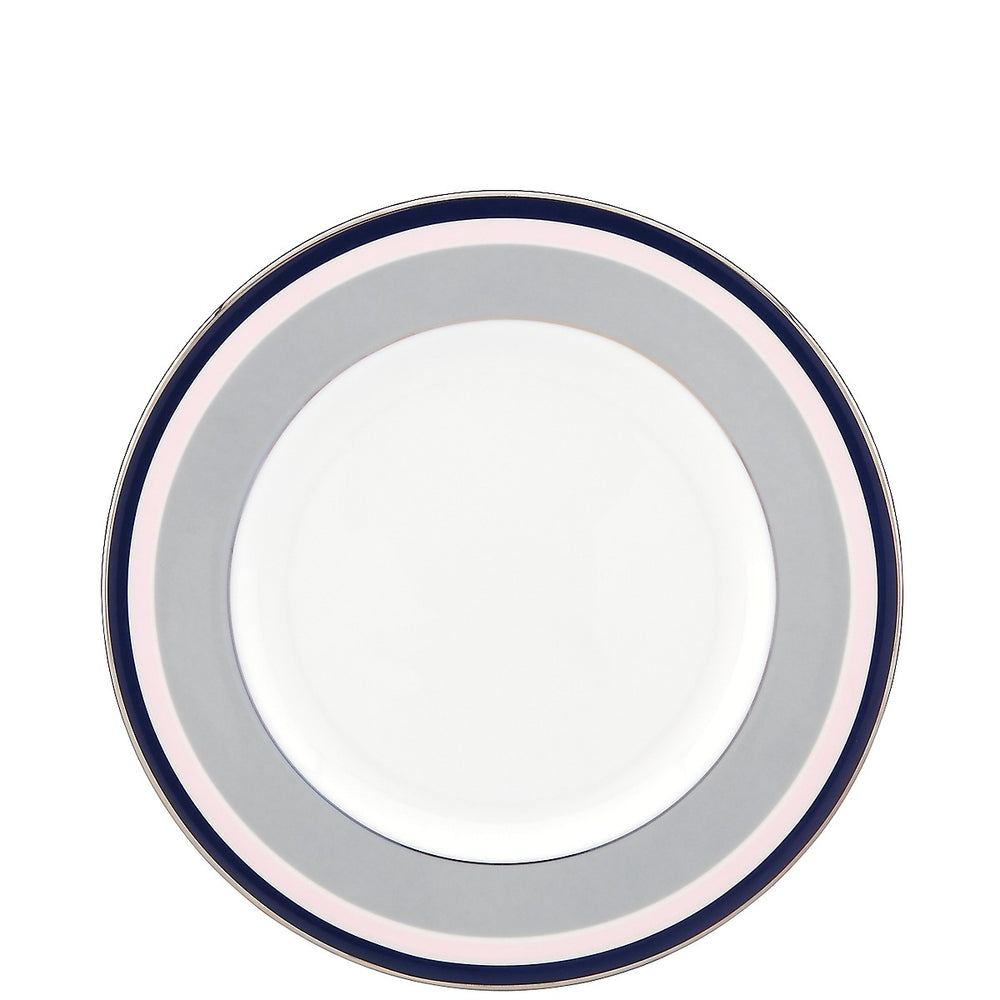 Lenox Kate Spade Mercer Drive Salad Plate Multi, WHITE BONE CHINA 836041
