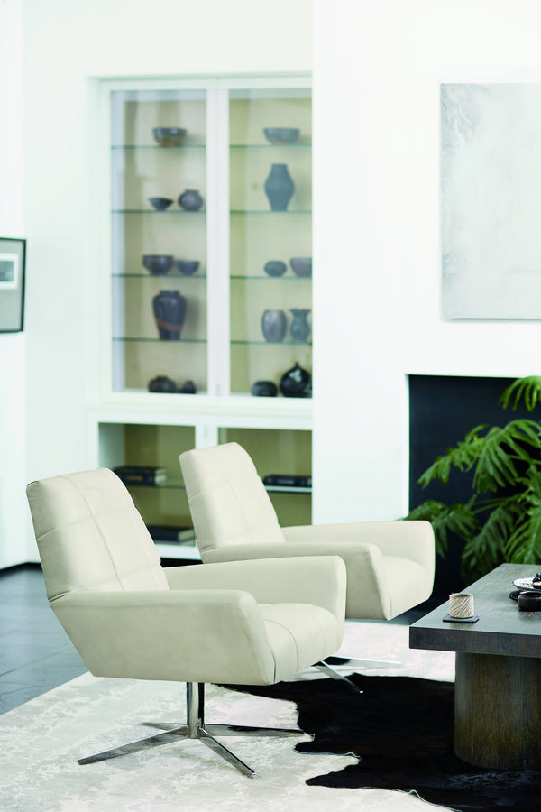 Bernhardt Bernhardt Rustic Modern Linea Rectangular Cocktail Table — 60"W Cerused Charcoal Oak Veneer Design 384022B