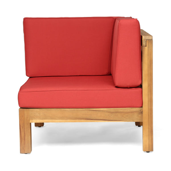 English Elm Christopher Knight Home® - Brava Handcrafted Red X-Back Loveseat Set – Stylish, Durable Outdoor Seating For Cozy Spaces 64491.00RED-64492.00RED