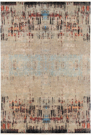 Surya Colaba Handcrafted 2' X 3' Luxurious Wool & Silk Rug – Unique Design, Textured Comfort & Style Olive Wool,Silk Coa2001-23