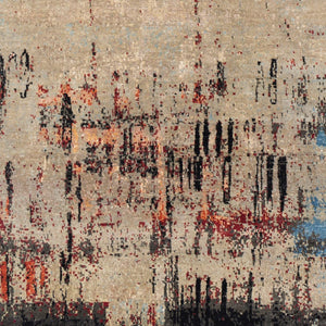 Surya Colaba Handcrafted 2' X 3' Luxurious Wool & Silk Rug – Unique Design, Textured Comfort & Style Olive Wool,Silk Coa2001-23