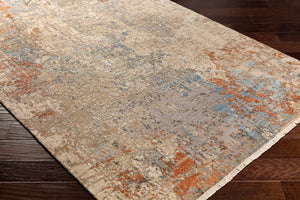 Colaba COA-2003 8' x 10' Handmade Rug COA2003-810  Olive, Light Olive, Beige, Cream, Rust, Sage Surya