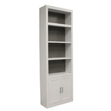 Parker House Catalina 32 In. Open Top Bookcase Cottage White Poplar Solids / Birch Veneers CAT#430