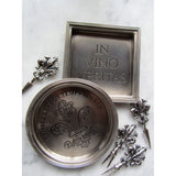 In Vino Veritas Etched Coaster - Set of 4